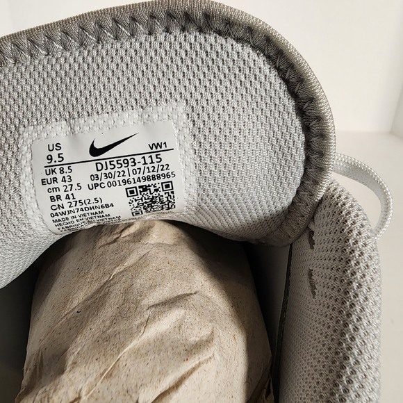 Nike Infinity Pro 2 Golf Shoes White Black Photon Dust DJ5593-115 Mens - Picture 8 of 10